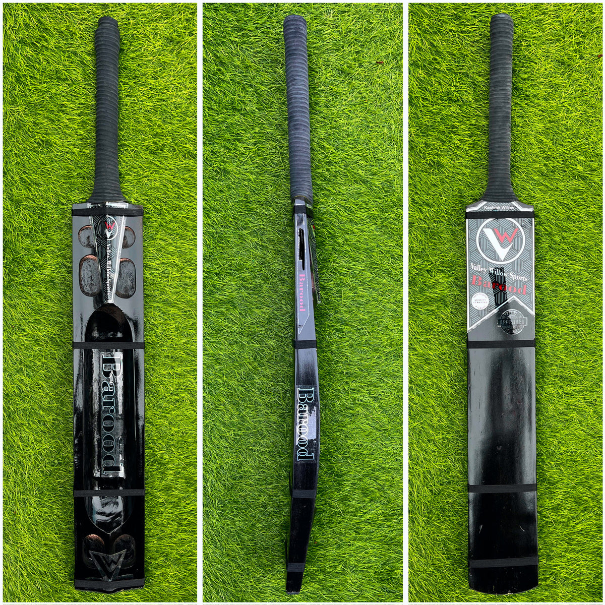 Black Barood - Diamond Cut | Soft Tennis | Single Blade