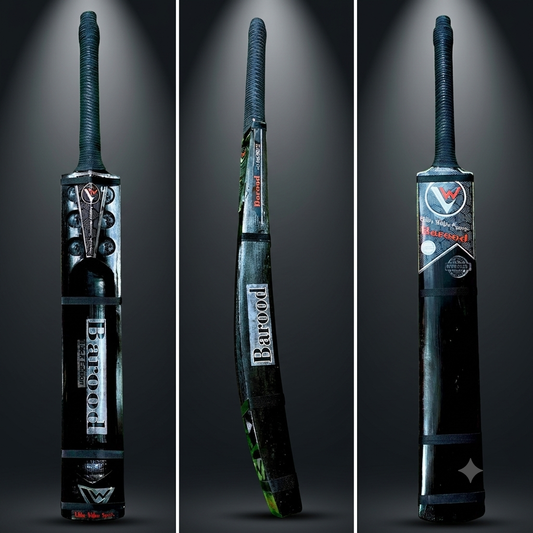 Black Barood - Diamond Cut | Hard Tennis | Double Blade