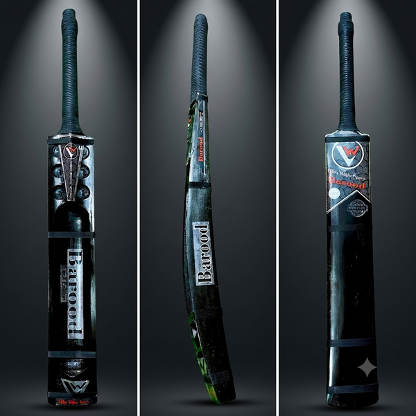 Black Barood - Diamond Cut | Hard Tennis | Double Blade