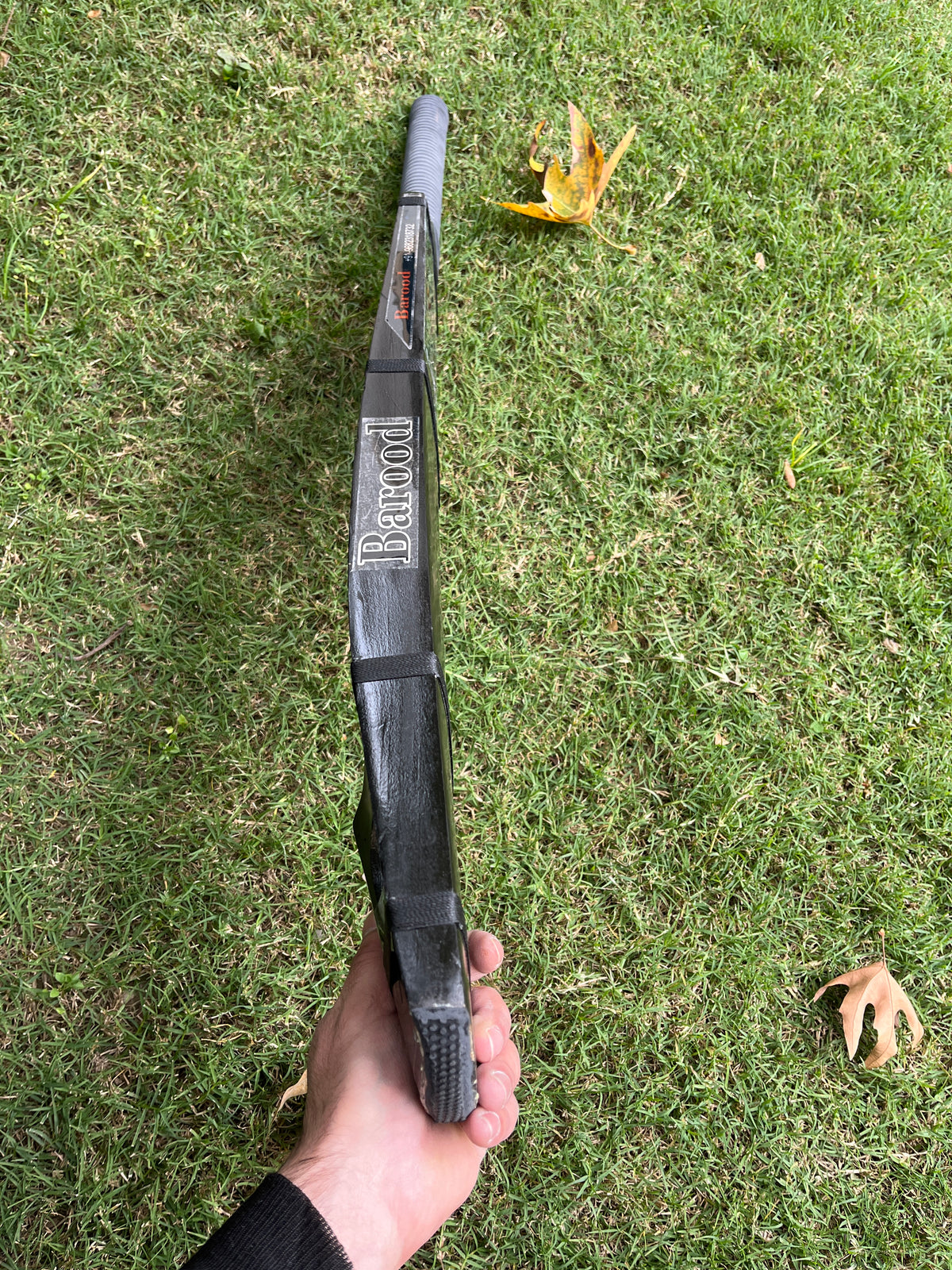 Black Barood - Diamond Cut | Soft Tennis | Single Blade