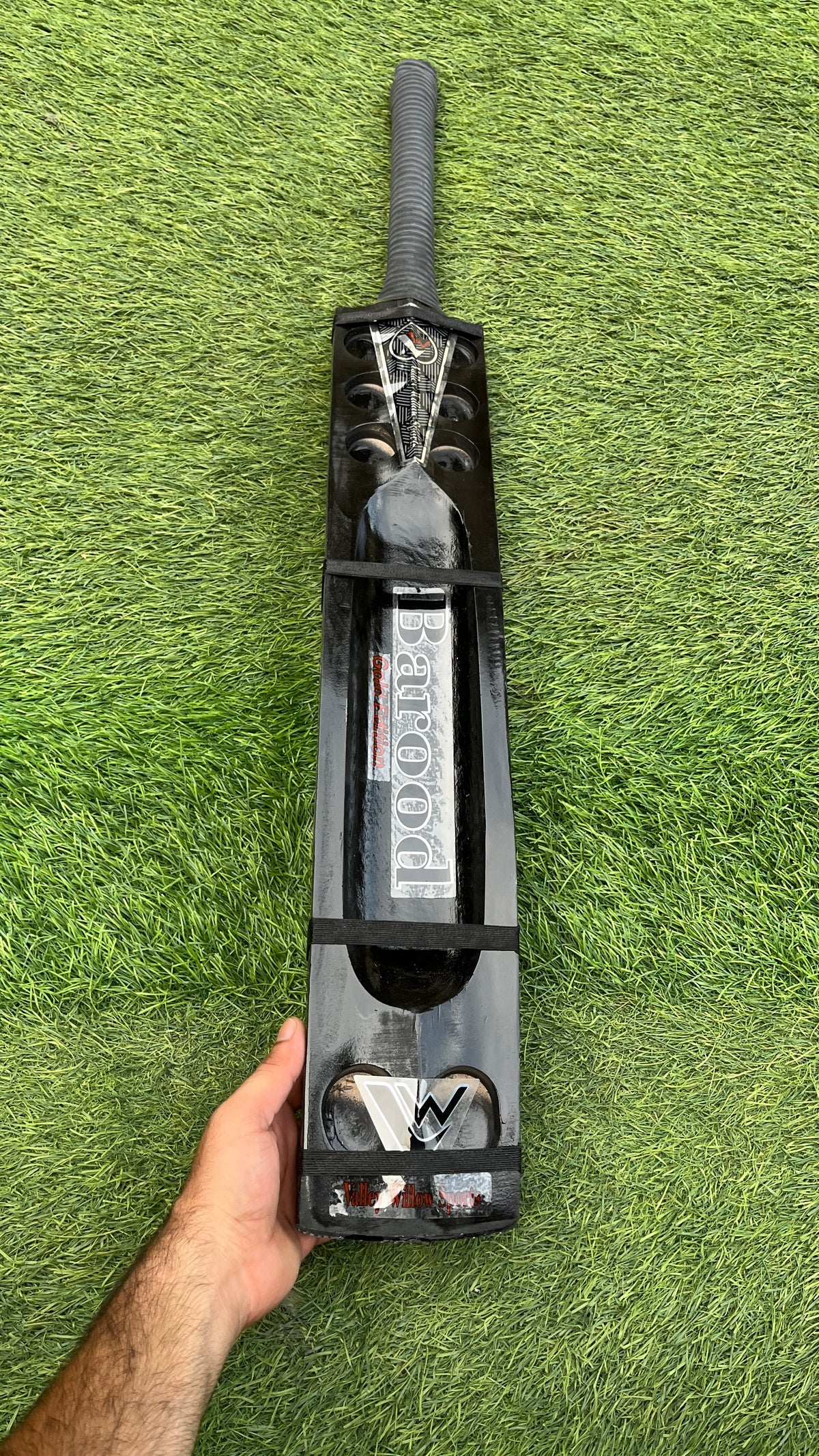 Black Barood - Diamond Cut | Hard Tennis | Double Blade