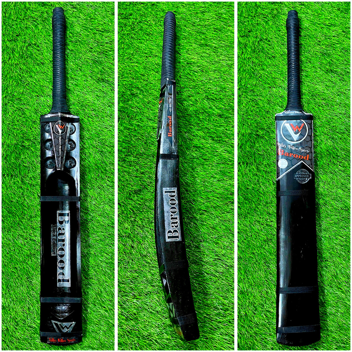 Black Barood - Diamond Cut | Hard Tennis | Double Blade
