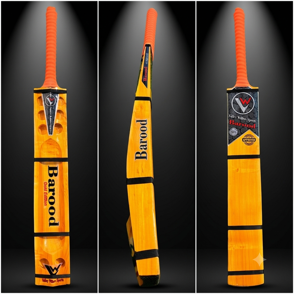 Barood Diamond Cut - Gold Edition | Hard Tennis | Double Blade