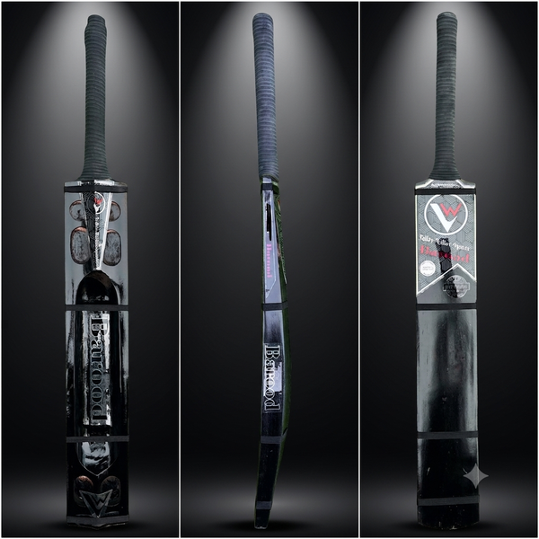 Black Barood - Diamond Cut | Soft Tennis | Single Blade