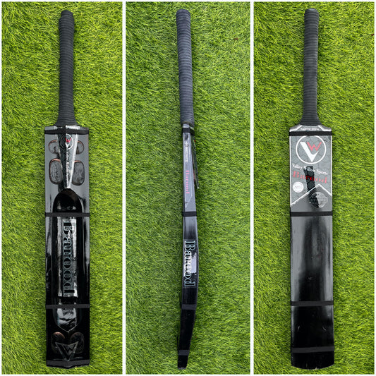 Black Barood - Diamond Cut | Soft Tennis | Single Blade